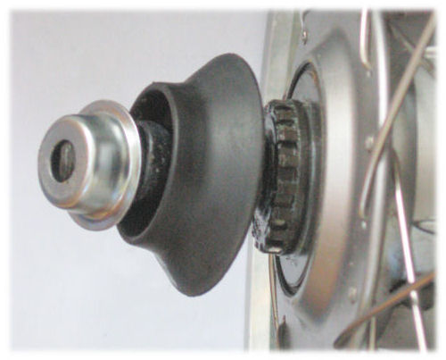 Rollerbrake Verzahnungen unter Staubkappe