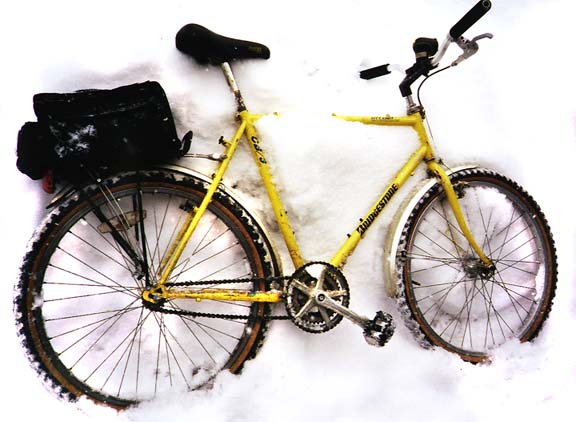 Bridgestone CB-3 auf Fixed Gear Betrieb umgerüstet.